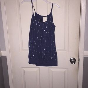 Blue-gray tank top